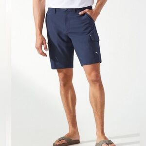 Tommy Bahama Coast Cargo IslandZone® 10” Cargo Shorts - Color Ocean Deep